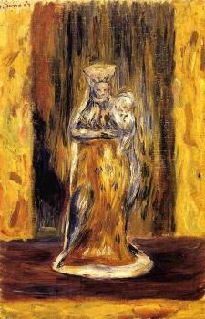Pierre Auguste Renoir : Earthenware Virgin and Child